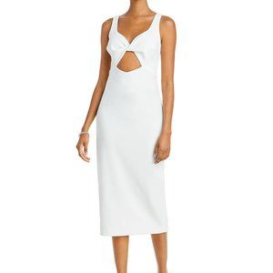 AQUA Cutout MIDI DRESS, New With Tag